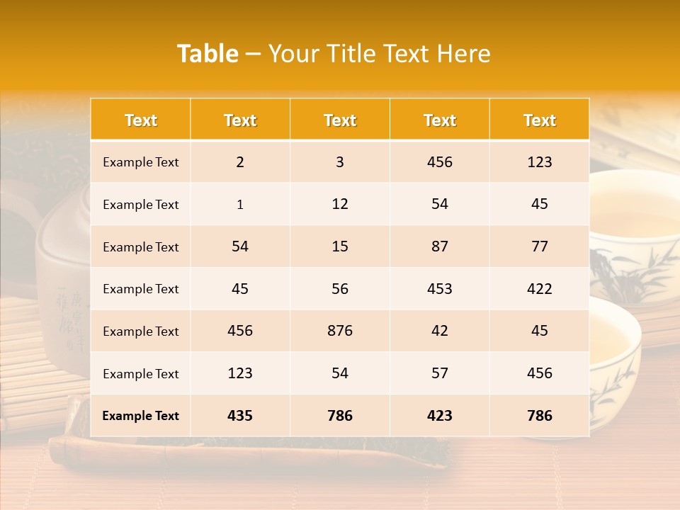 Spoon Asia Japanese PowerPoint Template