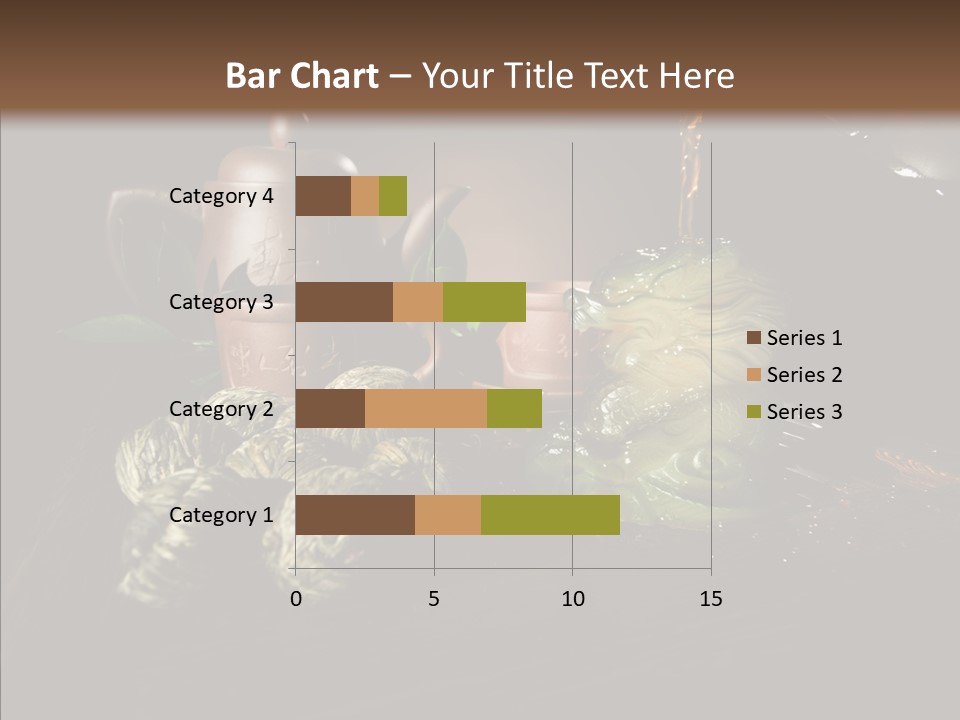 Clay Leaf Close Up PowerPoint Template