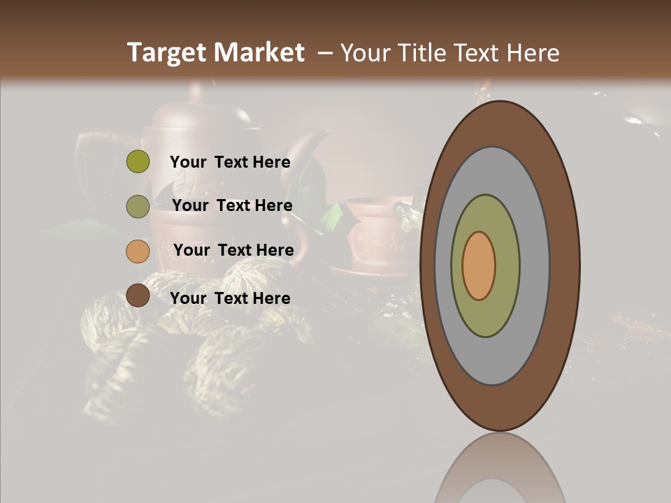 Clay Leaf Close Up PowerPoint Template