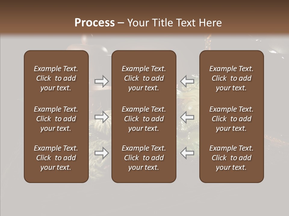 Clay Leaf Close Up PowerPoint Template
