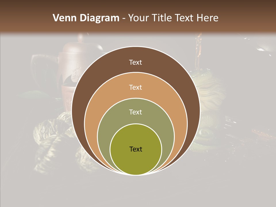 Clay Leaf Close Up PowerPoint Template