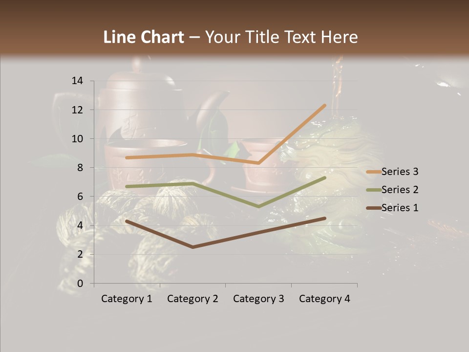 Clay Leaf Close Up PowerPoint Template