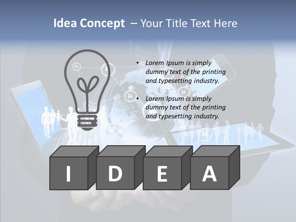 Monitor Web Digital PowerPoint Template