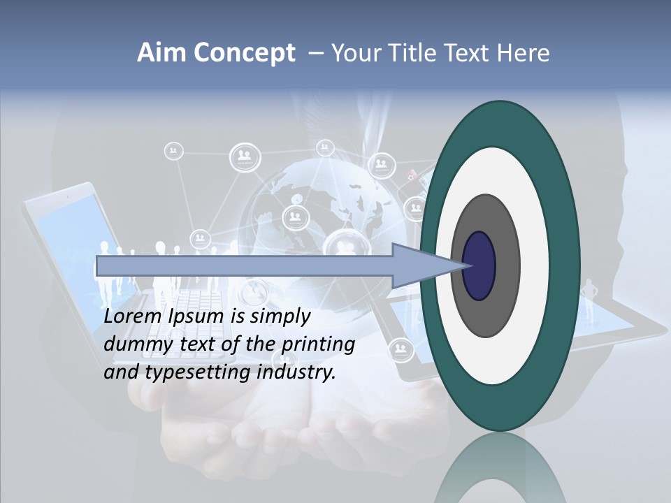 Monitor Web Digital PowerPoint Template