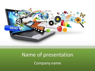 Film Internet Interest PowerPoint Template