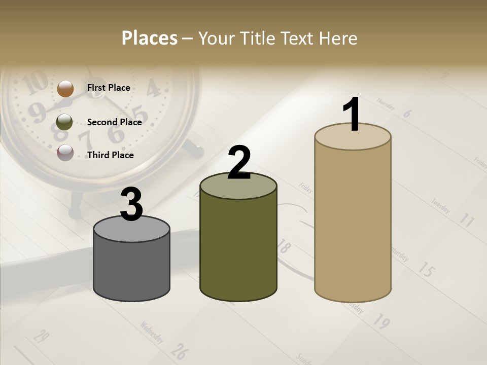Scratch Urgent Calendar PowerPoint Template