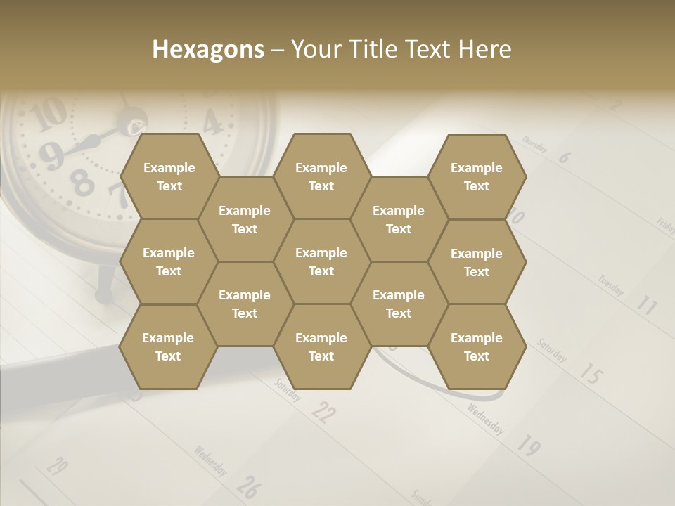 Scratch Urgent Calendar PowerPoint Template
