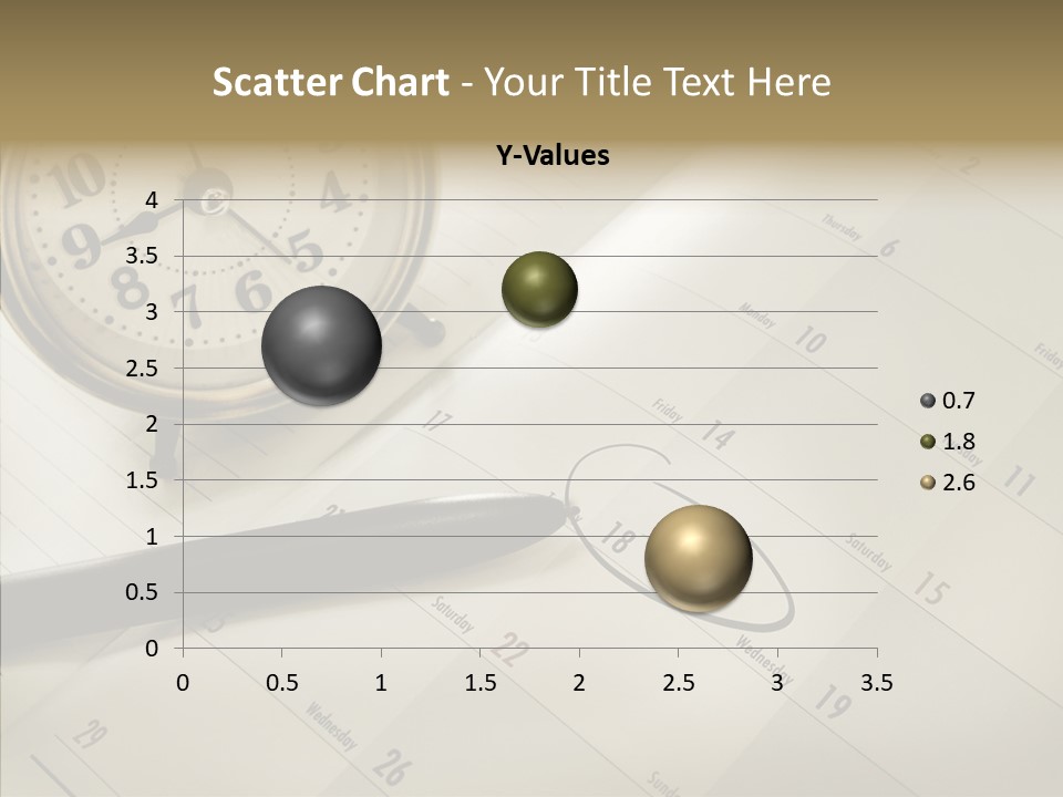 Scratch Urgent Calendar PowerPoint Template