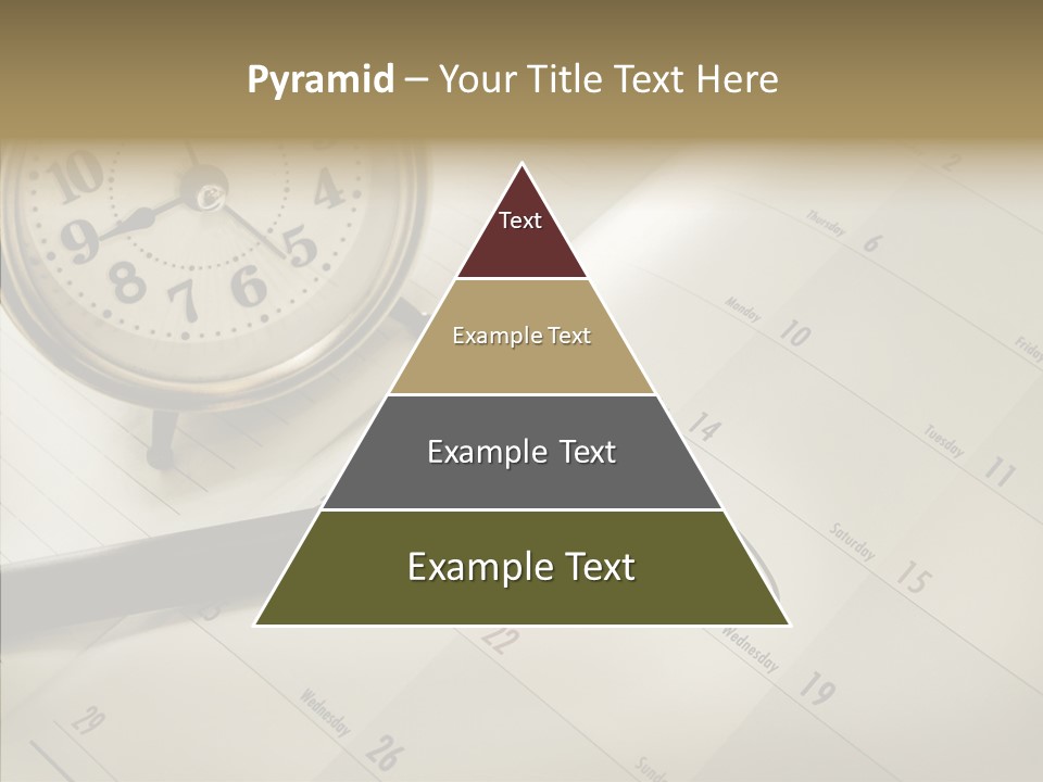 Scratch Urgent Calendar PowerPoint Template