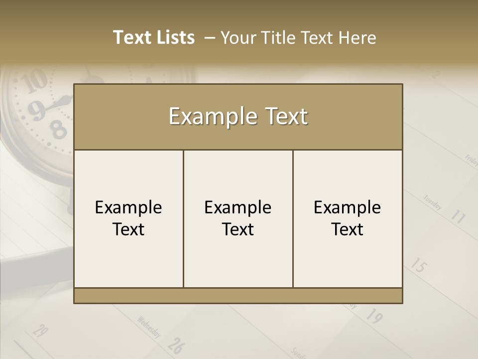 Scratch Urgent Calendar PowerPoint Template
