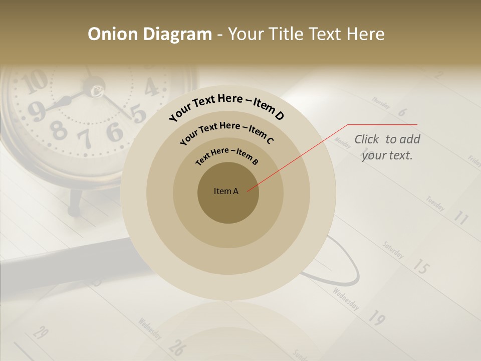 Scratch Urgent Calendar PowerPoint Template