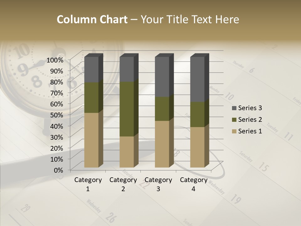 Scratch Urgent Calendar PowerPoint Template