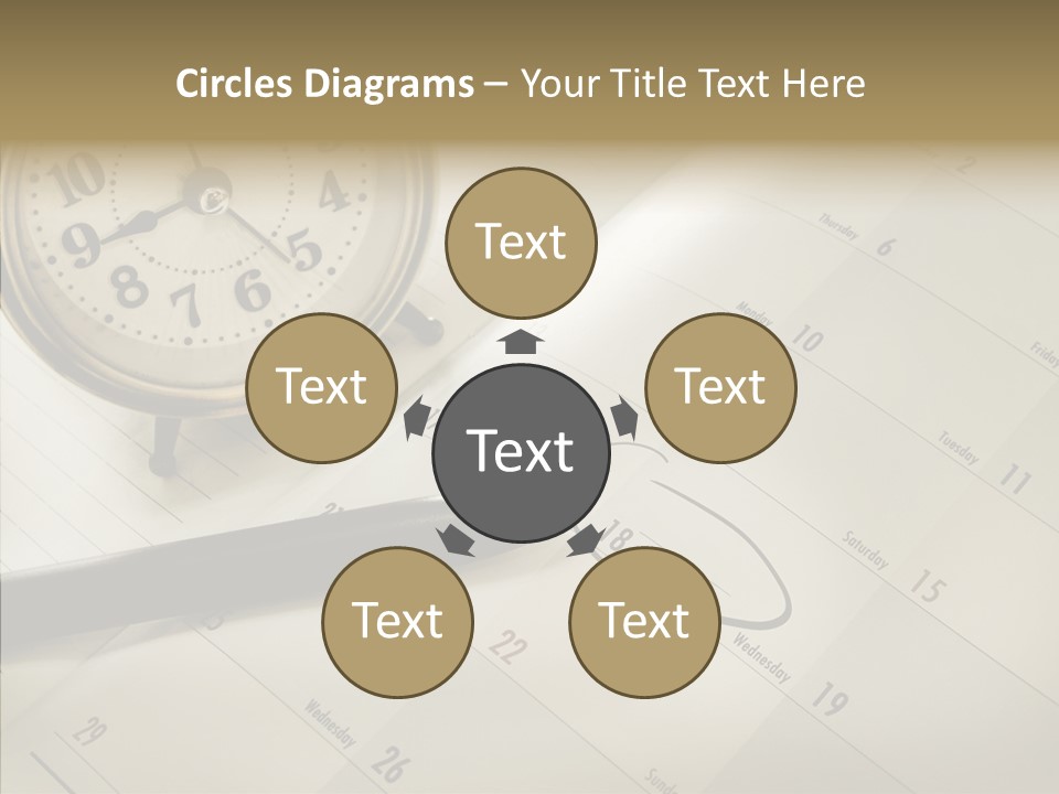 Scratch Urgent Calendar PowerPoint Template