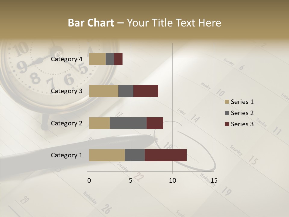 Scratch Urgent Calendar PowerPoint Template