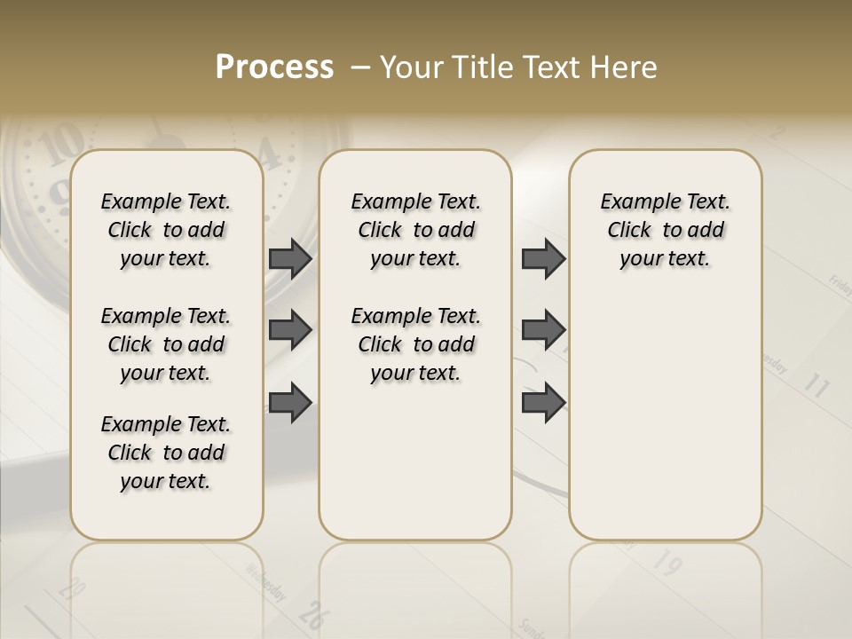Scratch Urgent Calendar PowerPoint Template