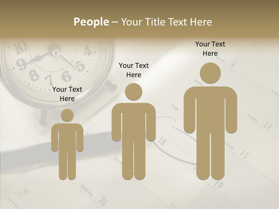 Scratch Urgent Calendar PowerPoint Template