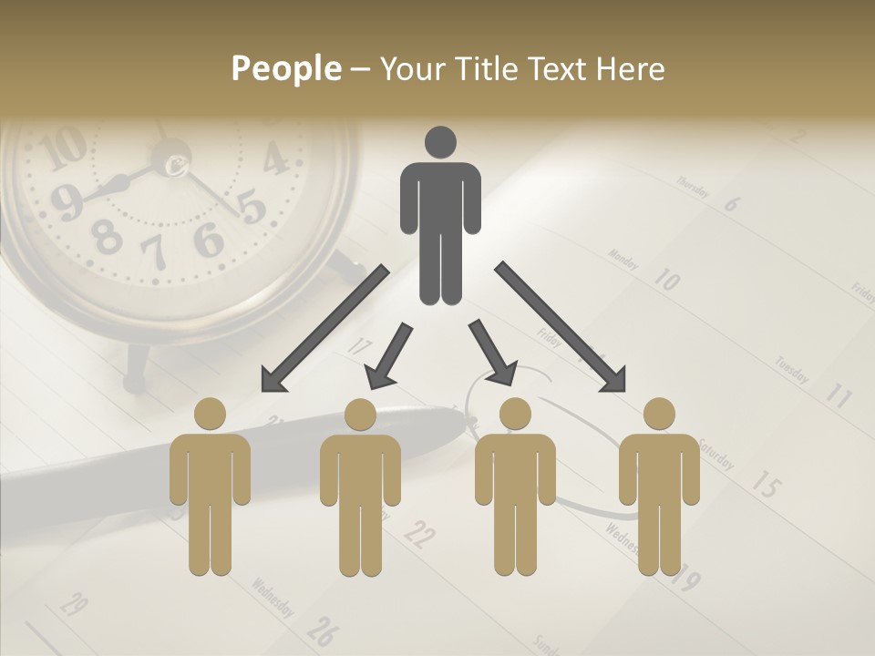 Scratch Urgent Calendar PowerPoint Template