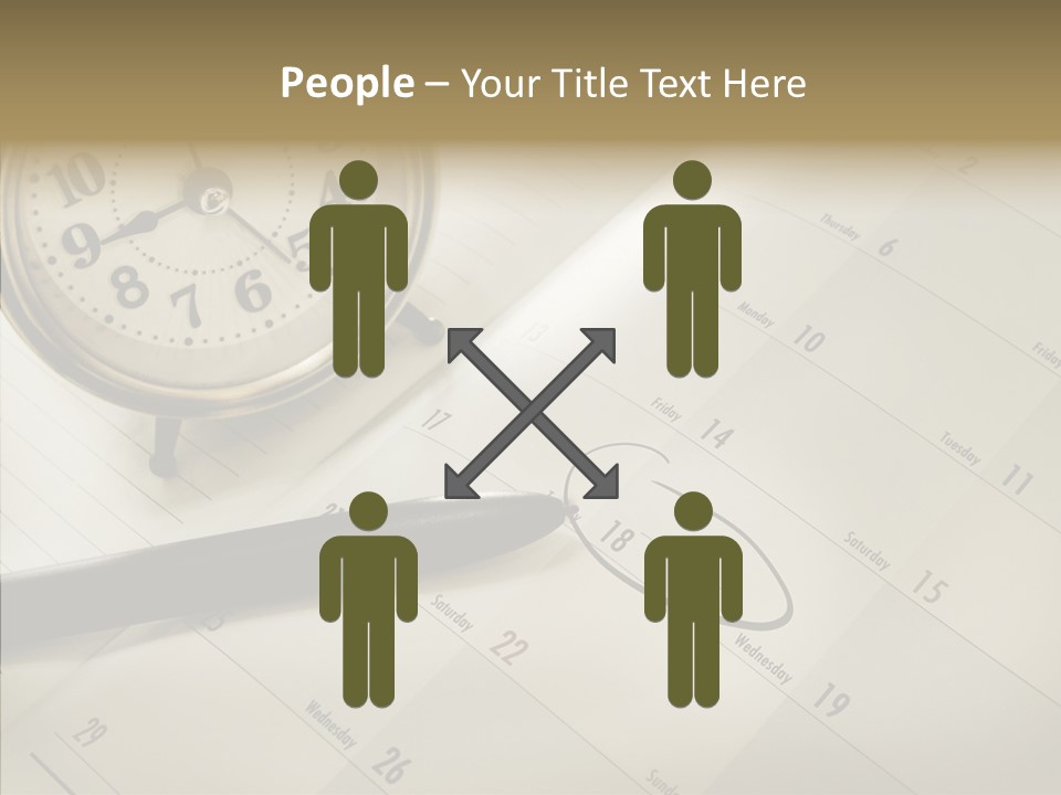 Scratch Urgent Calendar PowerPoint Template