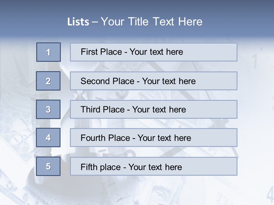 Dollars Still Nobody PowerPoint Template
