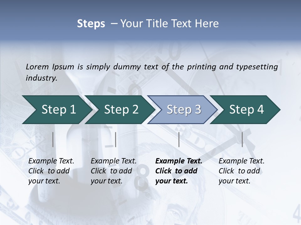 Dollars Still Nobody PowerPoint Template