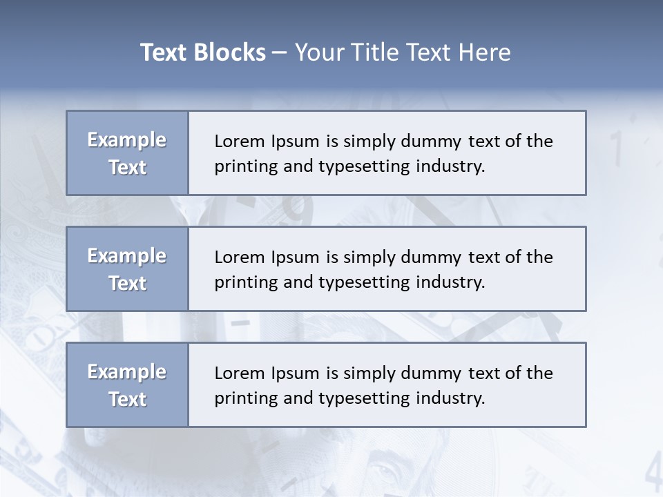 Dollars Still Nobody PowerPoint Template