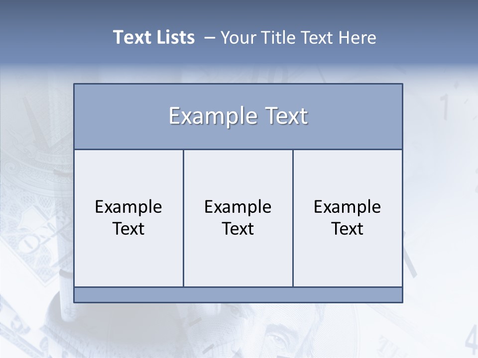 Dollars Still Nobody PowerPoint Template