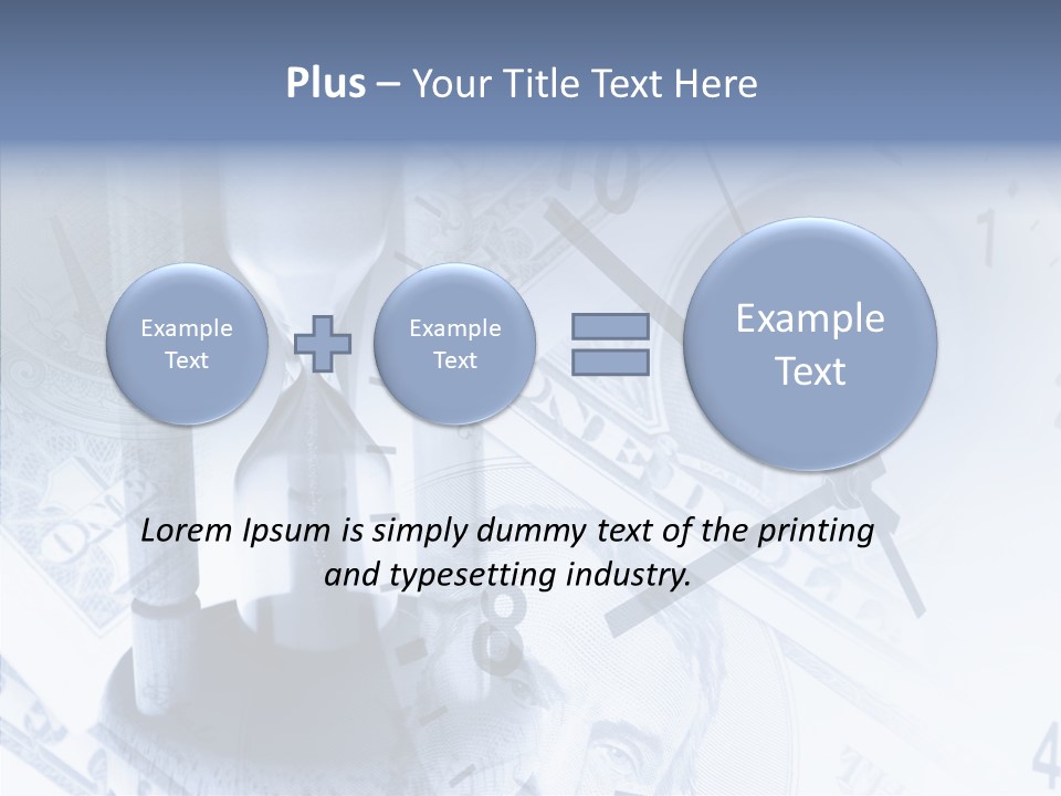 Dollars Still Nobody PowerPoint Template
