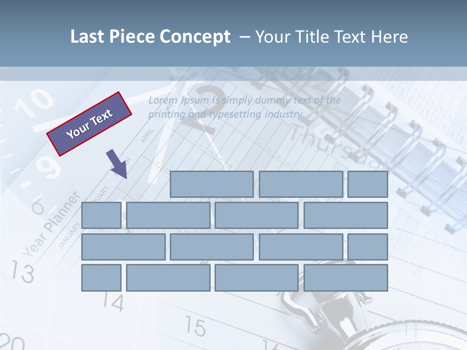 Stationery Timer Pressure PowerPoint Template