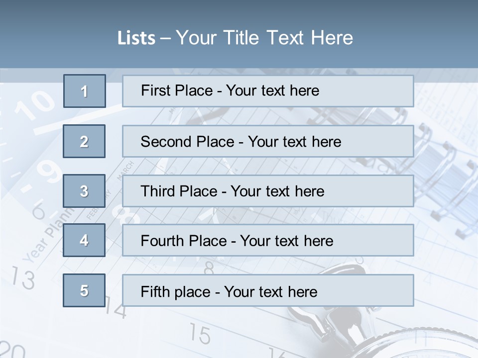 Stationery Timer Pressure PowerPoint Template