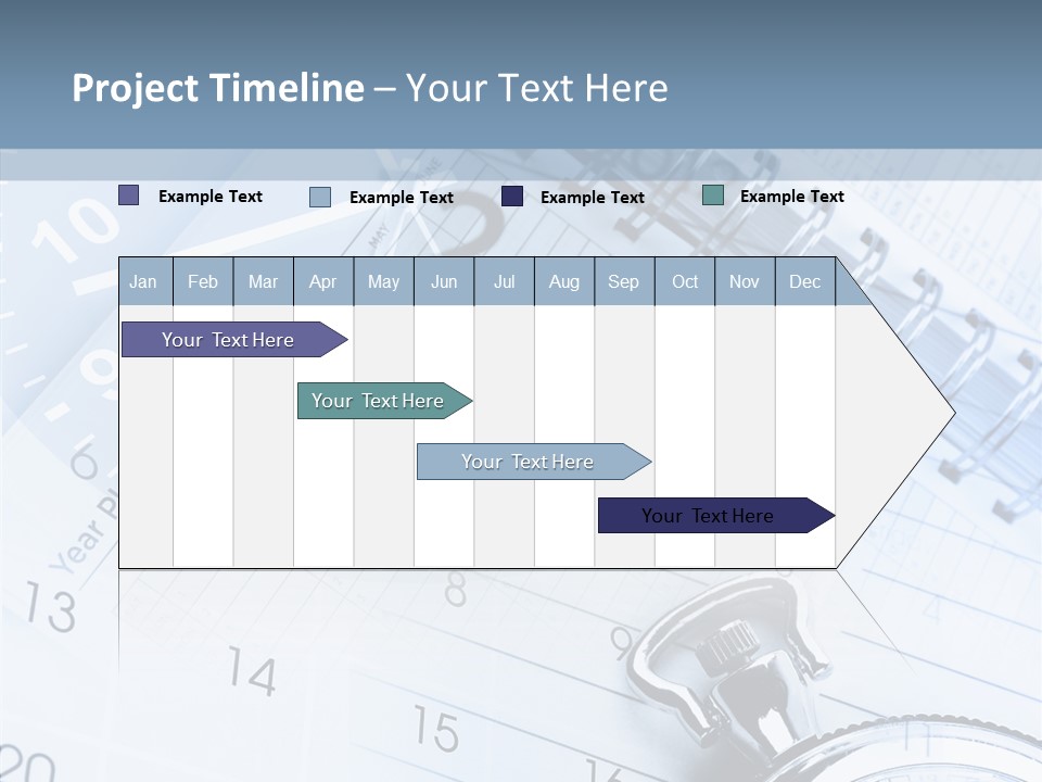 Stationery Timer Pressure PowerPoint Template