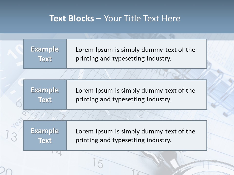 Stationery Timer Pressure PowerPoint Template