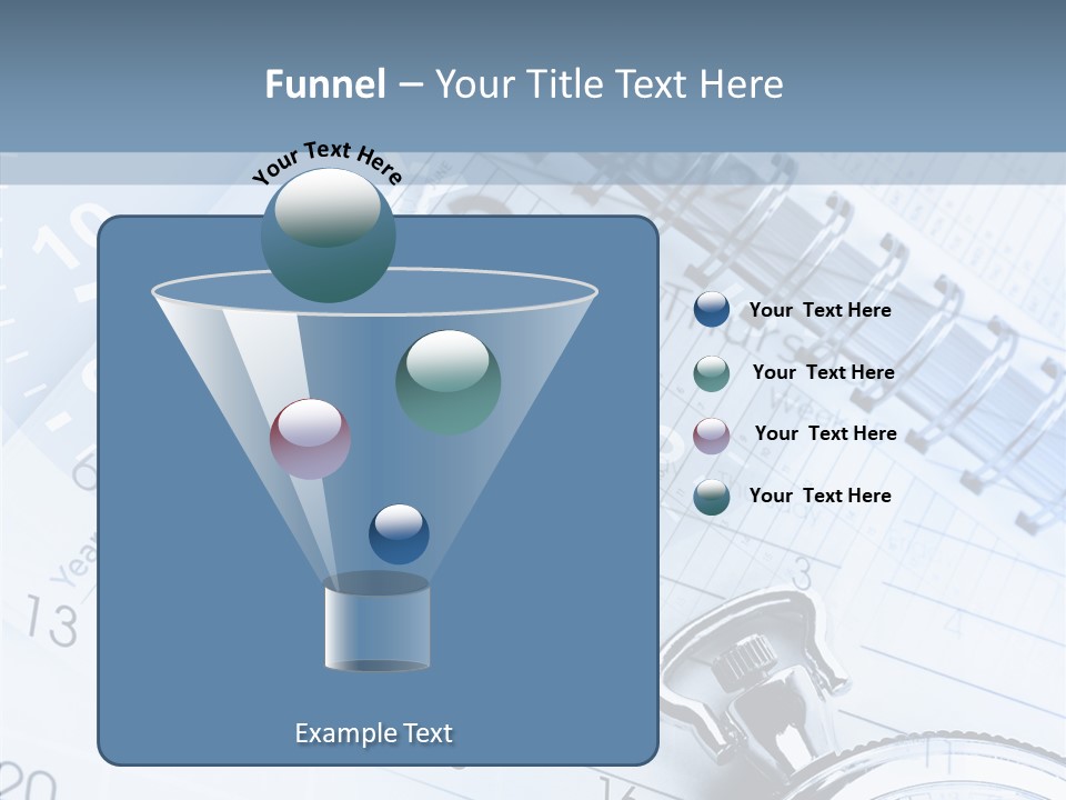 Stationery Timer Pressure PowerPoint Template