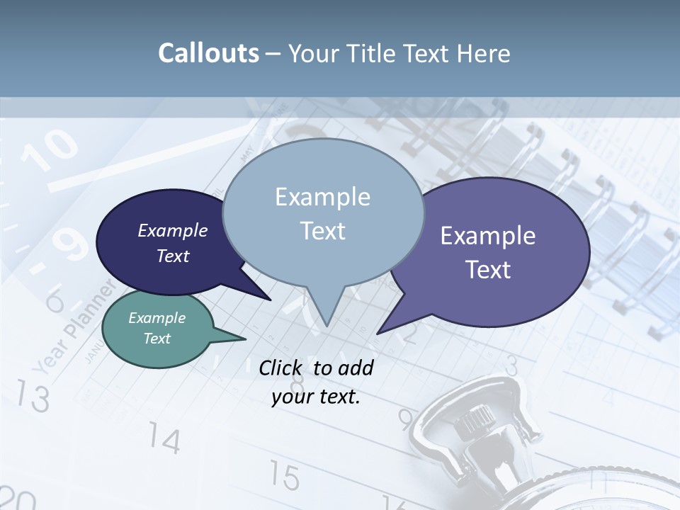 Stationery Timer Pressure PowerPoint Template