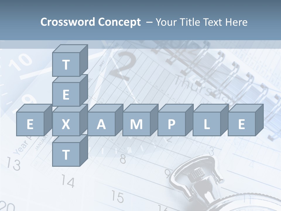 Stationery Timer Pressure PowerPoint Template