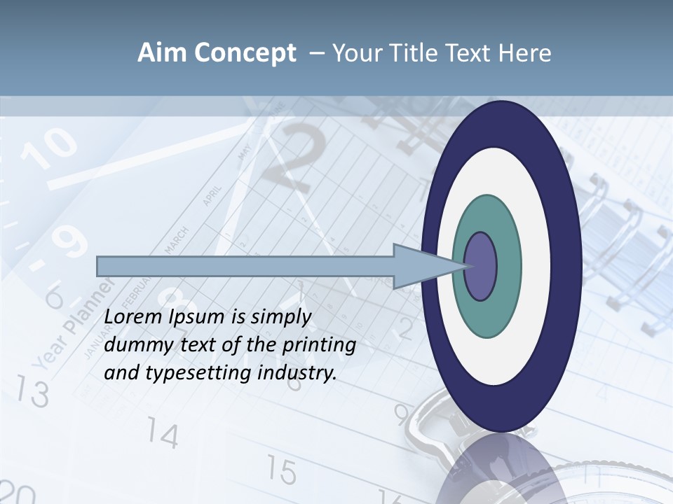 Stationery Timer Pressure PowerPoint Template