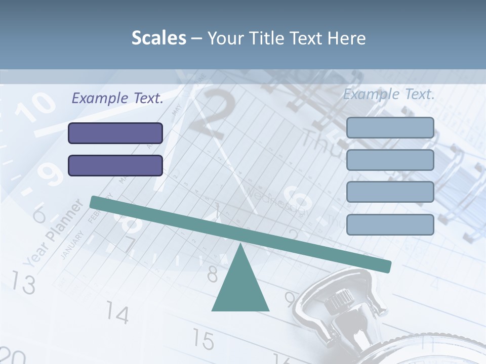 Stationery Timer Pressure PowerPoint Template