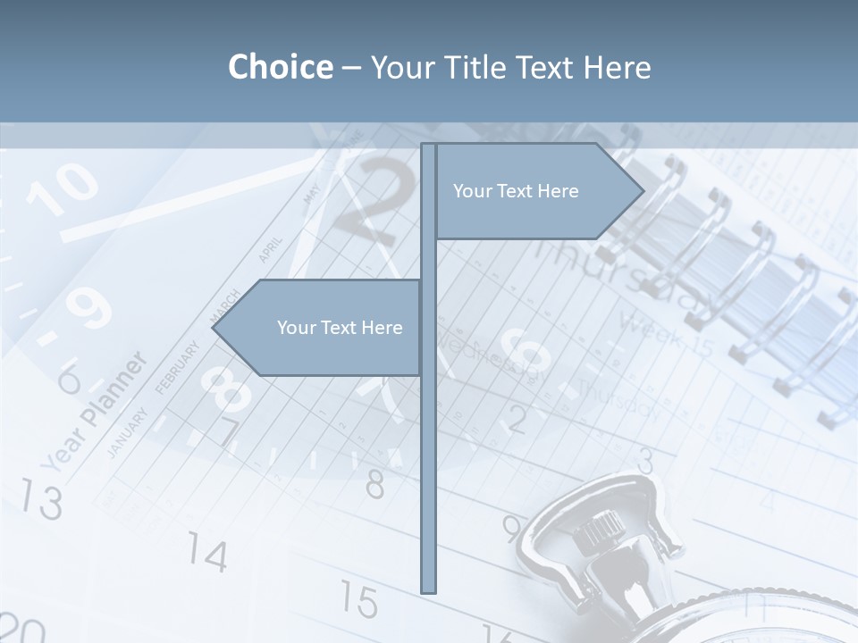 Stationery Timer Pressure PowerPoint Template