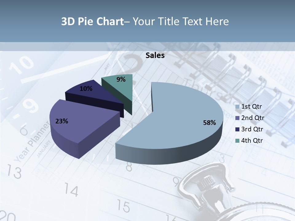 Stationery Timer Pressure PowerPoint Template