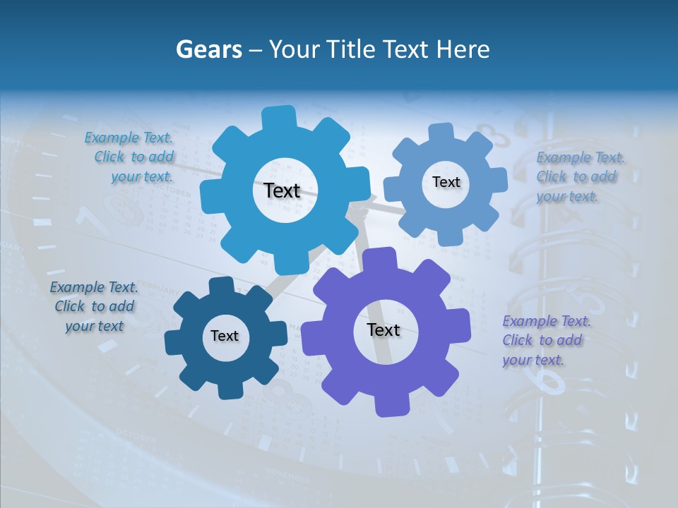 Notebook Concept Stationery PowerPoint Template