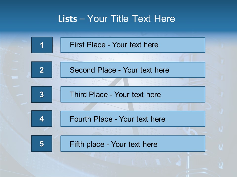 Notebook Concept Stationery PowerPoint Template