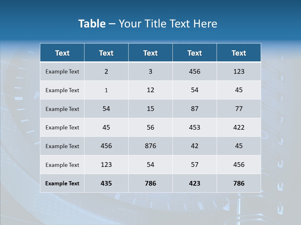 Notebook Concept Stationery PowerPoint Template