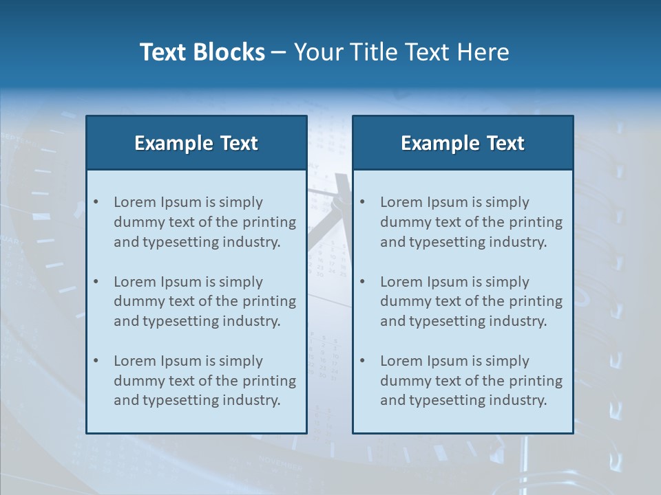 Notebook Concept Stationery PowerPoint Template
