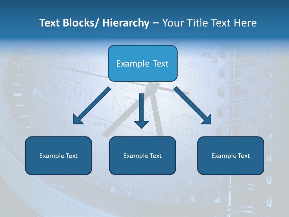 Notebook Concept Stationery PowerPoint Template