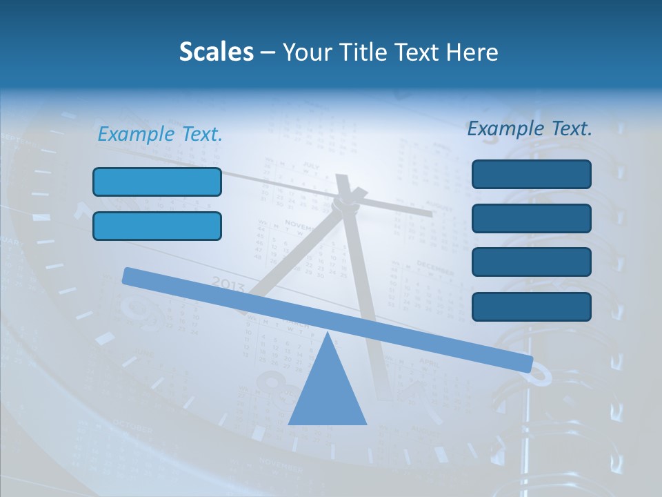 Notebook Concept Stationery PowerPoint Template