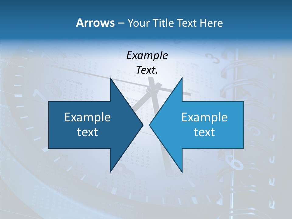 Notebook Concept Stationery PowerPoint Template