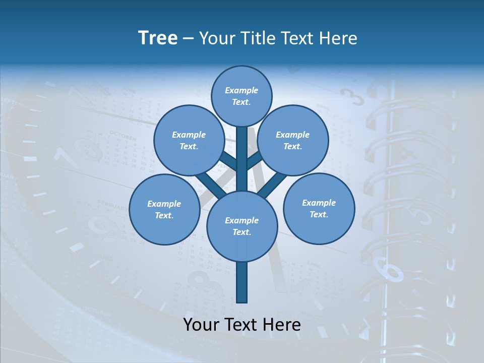 Notebook Concept Stationery PowerPoint Template