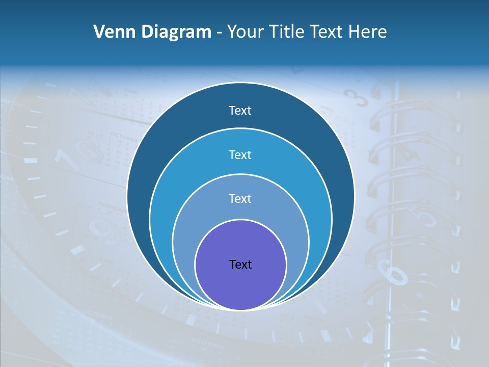 Notebook Concept Stationery PowerPoint Template