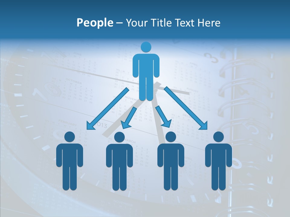 Notebook Concept Stationery PowerPoint Template