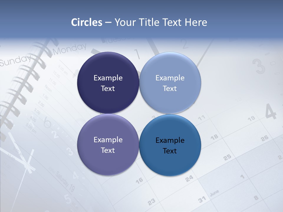 Pressure Month Management PowerPoint Template