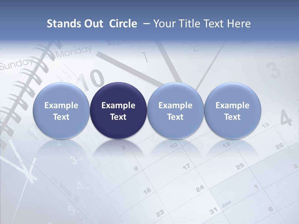 Pressure Month Management PowerPoint Template